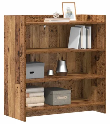 Zdjęcie produktu dla Komoda vidaXL z drewna postarzanego 75 x 36 x 80 cm z płyt drewnopochodnych