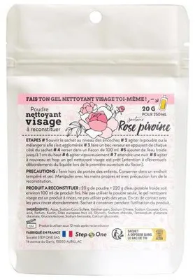 Produktbild von Gesichtsreiniger in Pulverform Pfingstrose Stepone 20 g