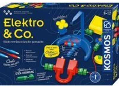 Produktbild von Kosmos Elektro & Co., Elektrisches Set, Strom, 8 Jahr(e), Mehrfarbig