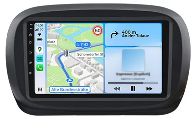 Immagine prodotto di Autoradio Android 6+128GB per Fiat 500X dal 2014 2Din Radio Carplay RDS WIFI DSP GPS Navi DAB+