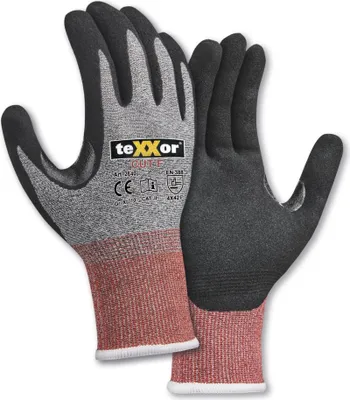 Produktbild von teXXor® Schnittschutz-Strickhandschuhe BLACK CUT® F 8