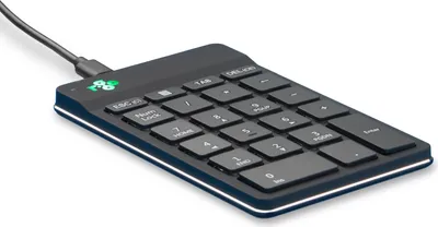 Zdjęcie produktu dla R-Go Tools Klawiatura numeryczna R-Go Numpad Break, ergonomiczna klawiatura numeryczna z oprogramowaniem break, przewodowa, czarna, USB, Uniwersalne, 1,5 m, Czarny