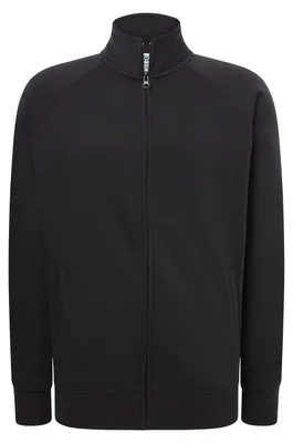 Immagine prodotto di JHK - Felpa con zip integrale per uomo/donna Unisex LT3592 (S) (carbone)