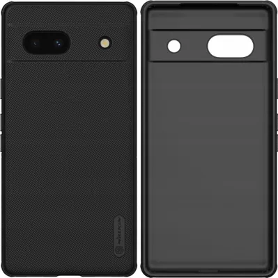 Produktbild von Nillkin Gepanzertes Etui Tasche Hülle für Google Pixel 7A Schwarz