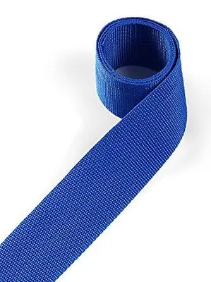 Gurtband Polypropylen 30 mm x 4 m, Verkehrsblau