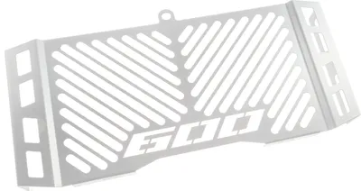 Obrázek produktu pro Kryt chladiče ZIEGER kompatibilní s Honda CBF 600 Design Logo stříbrný