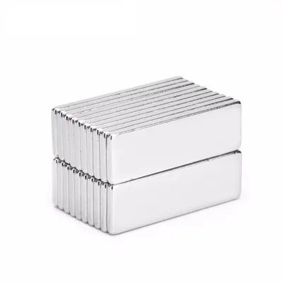 Produktbild von Neodym Magnet 30 x 10 x 2 mm Quader Case - 5 Stück