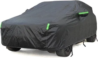 Produktbild von Famanu Autoabdeckung wasserdicht mit Baumwollbeschichtung - Größe S, max. 445 cm