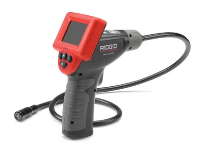 Produktbild von Ridgid Inspektionskamera SeeSnake micro CA-25 Kabel-Länge 90cm mit Haken / Spiegel / Batterien / Ko - 40043