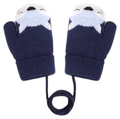 Produktbild von YSXY Süße Fäustlinge Baby Kleinkind Gestrickte Handschuhe für 1 2 3 Jahre Jungen