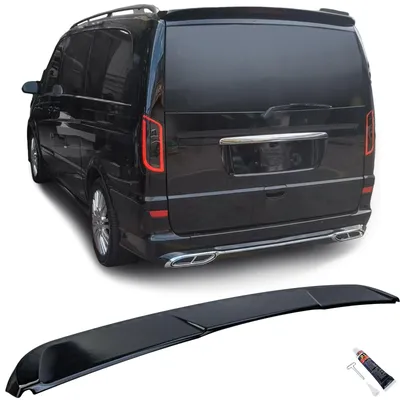 Produktbild von Dachspoiler Heckspoiler schwarz glänzend für Mercedes Vito 2003-2014