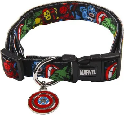 Obrázek produktu pro Obojek pro psy Marvel XXS/XS Black
