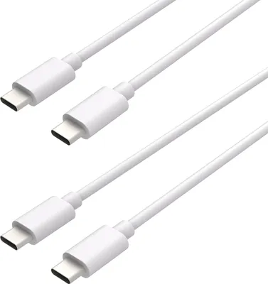 Produktbild von USB-C zu USB-C Ladekabel, USB 2.0 Ladekabel, 75cm, USB-C zu USB-C, Geeignet für iPhone und Samsung - 2 Stück