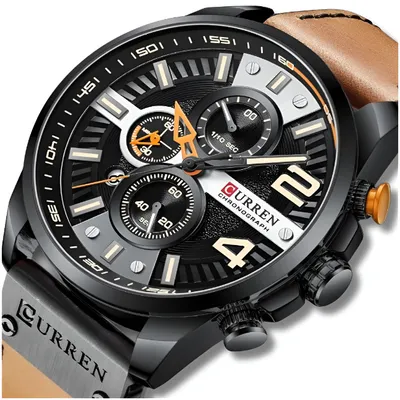 Obrázok produktu pre Pánske Hodinky Curren Classic Elegantné Chronograf S Dátumom 5 Farieb