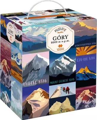 Produktbild von Puzzle 1000 Puzzlove Familie Berge CzuCzu