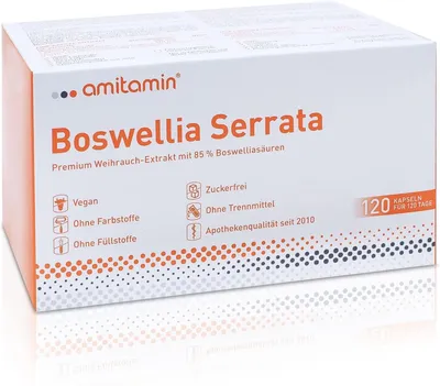 Obrázok produktu pre Amitamin Boswellia Serrata Kadidlo Kapsule 120 kapsúl