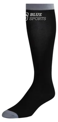 Image de BlueSports - Chaussettes « Pro Skin » pour homme, Coolmax (fibres de polyester) PP11519 (taille unique) (noir/gris)