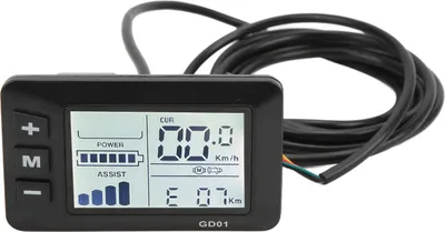 Obrázok produktu pre RiToEasysports panel displeja elektrického bicykla, LCD obrazovka torzného senzora s reguláciou rýchlosti, kompatibilný s 36 ??V 48 V f��r JN regulátorom