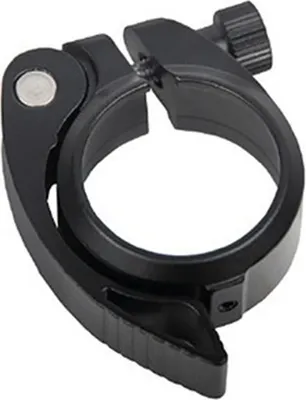 Produktbild von Ergotec Sattelstütz-Klemmring SCQ-200 sw, Alu, Ø34,9mm, mit Schnellspanner