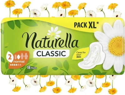 Zdjęcie produktu dla Naturella Classic podpaski 18 sztuk