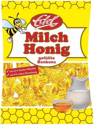 Produktbild von Edel Milch-Honig Bonbons (90 g)