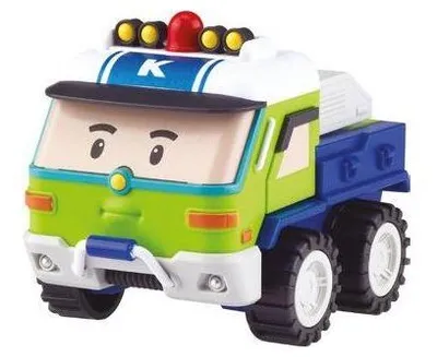Image de Figurine Robot 10 cm Silverlit Robocar Poli Véhicule Transformable Keaton 2-en-1