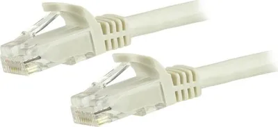 Immagine prodotto di StarTech.com 3m Cat6 UTP RJ45 Gigabit Patch Cable Snagless - Cavo di rete Cat 6 con guaina protettiva - Cavo Patch Cat.6 - Bianco - Cavo Patch - Da RJ-45 (M) a RJ-45 (M) - 3 m - UTP - CAT 6 - Modellato, senza gancio - Bianco