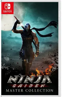 The cover art for the Ninja Gaiden: Master Collection video game for Nintendo Switch.