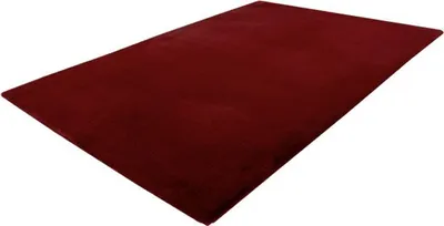 Produktbild von Lalee Heaven - Teppich - Teppich - Teppich - Hochflor - Super weich -bequem Flauschig - Kaninchenfell- 120x170 cm Bordeux Rot