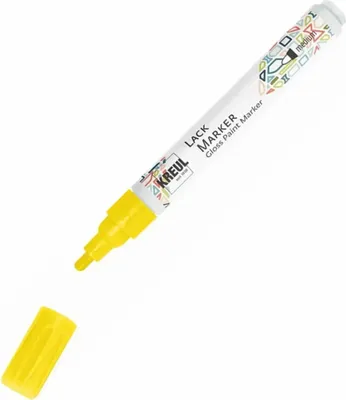 Produktbild von KREUL Lack Marker medium Gelb 4000798470159
