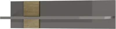Produktbild von Wandregal mit Ablage, BxHxT 100x25x27 cm