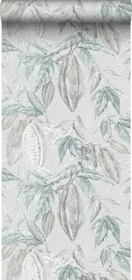 Immagine prodotto di Sanders & Sanders carta da parati frutta blu grigrio 53 cm x 10 m