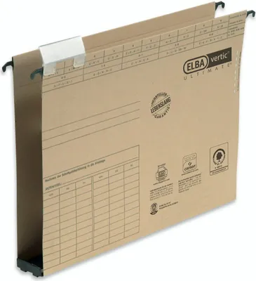 Image de ELBA Collecteur suspendu vertic ULTIMATE, fond en plastique, 40 mm - pour le marché : D - L - A - CH - 25 pièces (85444)