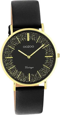 Produktbild von Oozoo Edelstahl Damen Uhr C20102 Quarzuhr Armband dunkelblau Vintage D2UOC20186