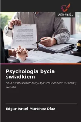 Produktbild von Psychologia bycia ¿wiadkiem