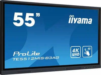 Image de Iiyama ProLite TE5512MIS-B3AG - 140 cm (55 pouces) de diagonale (138,8 cm (54,6 pouces))