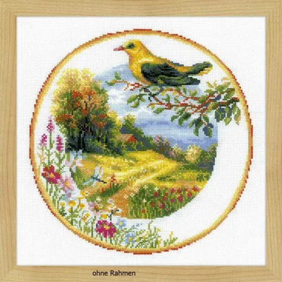 Image de Kit de point de croix Riolis avec Oriole