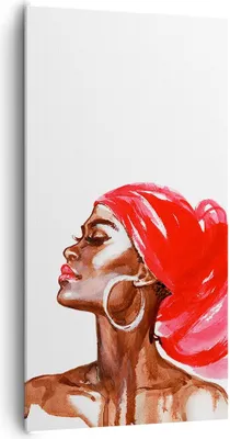 Produktbild von Bild auf Leinwand - Leinwandbild - frau modern - 65x120cm - Wand Bild - Wanddeko - Wandbilder - Leinwanddruck - Bilder - Kunstdruck - Wanddekoration - Leinwand bilder - Wandkunst - PA65x120-3497