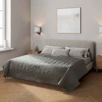 Productafbeelding van Bedsprei met strepenstiksel