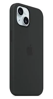 Produktbild von Celly MagSafe-Hülle für iPhone 15 Pro aus schwarzem PU
