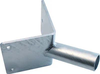 Produktbild von DOTLUX Verzinkte Eckwandhalterung Stahl für Strassenleuchten 60mm Aufnahmerohr