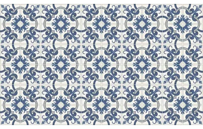 Productafbeelding van Zelfklevende tegelstickers voor keuken en badkamer – 60 AZULEJOS TONIO tegelstickers – 60 stickers, 20 x 20 cm