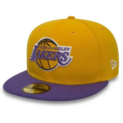 Immagine prodotto di Kšiltovka New Era 59FIFTY NBA Basic Los Angeles Lakers Yellow Purple cap - 7 1/2