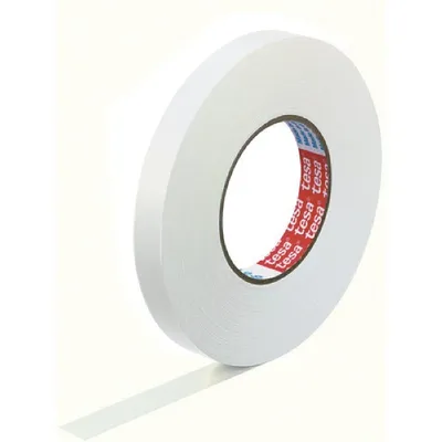 Zdjęcie produktu dla taśma tkaninowa tesa, 19 mm x 50 m, biała, wysoce odporna na warunki atmosferyczne, odporna na rozdarcie, ale można ją rozerwać ręcznie (57230-00001-01)