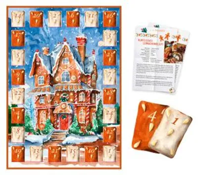 Obrázek produktu pro Perníkový adventní kalendář s lístky „Vánoce jsou ve vzduchu“