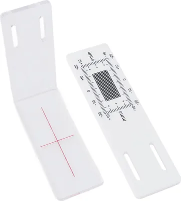 Zdjęcie produktu dla Monitor pęknięć Dokładny akryl ABS Standardowy wskaźnik pęknięć Monitor do narożników