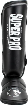 Produktbild von Super Pro Schienbeinschoner "Protector", XS, Schwarz-Weiß