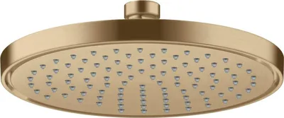 Produktbild von Kopfbrause AXOR 220, 1 jet, EcoSmart brushed bronze