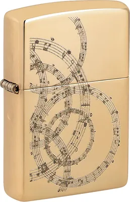 Produktbild von Zippo Feuerzeug Musiknoten-Design 2021 Windfest