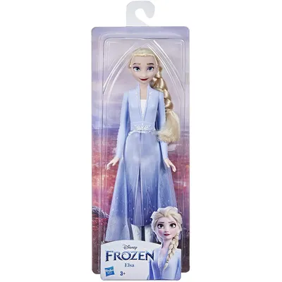 Produktbild von Hasbro Disney Frozen Schimmerglanz Elsa Modepuppe
